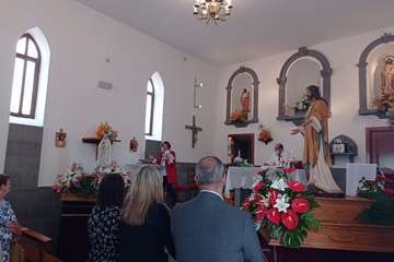 Misa, procesión y encuentro vecinal en La Higuera Canaria este domingo/TA.